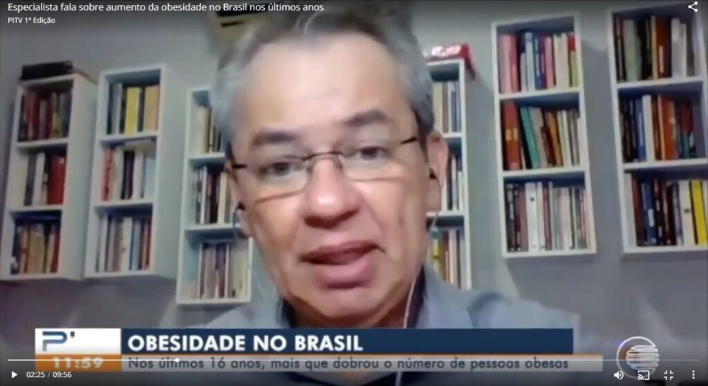 Nosso canal YouTube 5 pitv obesidade