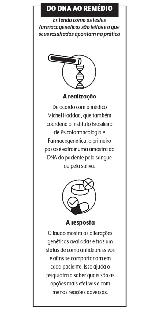 Teste genético é saída para depressão que não melhora, como a de Jorge Pontual. 1 dna remedio